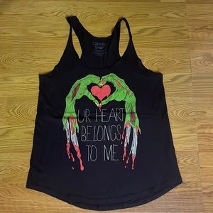 Hot Topic Zombie racer back
